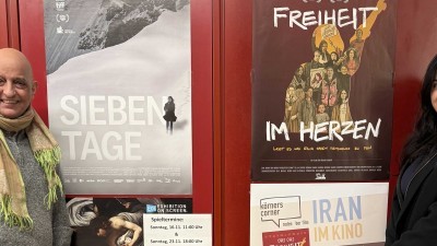 2025-23.11. Körners Corner „Iran im Kino" mit den Regisseuren Ali Samadi Ahadi und Roxana Samadi