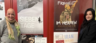 2025-23.11. Körners Corner „Iran im Kino" mit den Regisseuren Ali Samadi Ahadi und Roxana Samadi