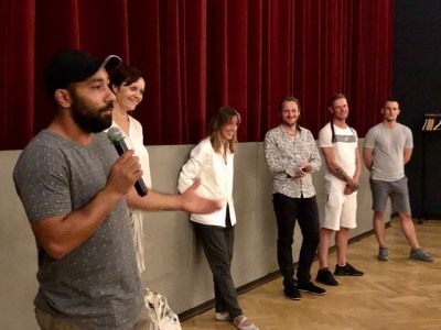 2020-21.8. Premiere DIE RÜDEN mit Regisseurin Connie Walther und den Hauptdarstellern