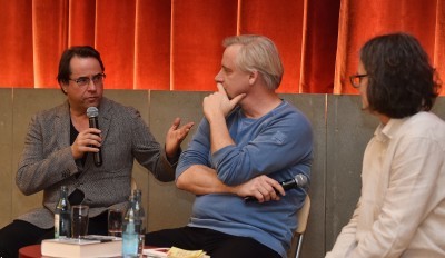 2017-12.1. Premiere/ Körners Corner DIE BLUMEN VON GESTERN Jan Josef Liefers und Regisseur Chris Kraus