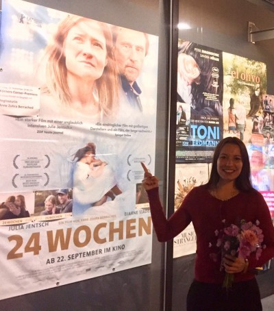 September 2016. Regisseurin Anne Zohra Berrached präsentiert 24 WOCHEN.